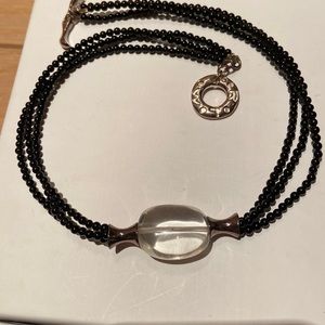 RLM vintage onyx necklace